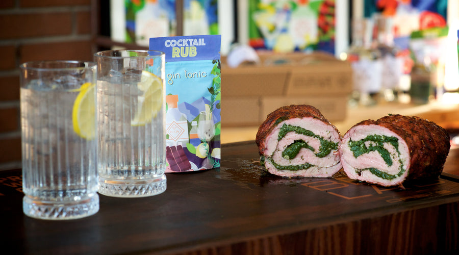 Uno Spinacino, una crema di spinaci ed il Cocktail Rub Gin Tonic