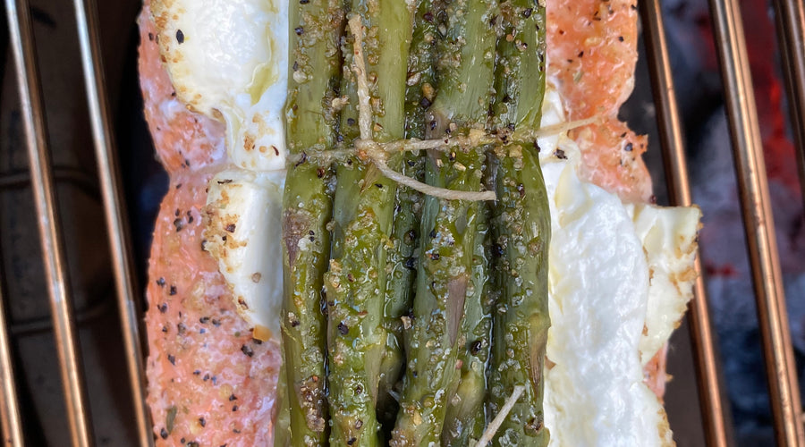 Facile&Bono: Salmone con asparagi e formaggio spalmabile