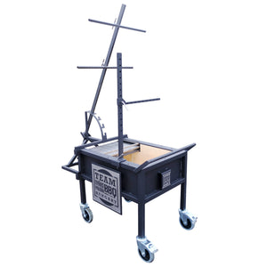 BBQ Pit Box Mobile Fireplace Small