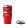 YETI Rambler Stackable 16 OZ Rescue Red