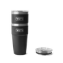 YETI Rambler 20 OZ Stackable Black