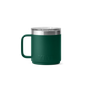YETI Rambler 10 OZ Mug Black Forest Green