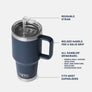 YETI Rambler 35 OZ Straw Lid Mug Ridgeline
