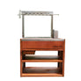 Barbecook - Pedro woodbarbecue in corten and stainless steel