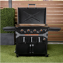 Blackstone Original 36'' Piastra 4 fuochi a gas con friggitrici ad aria