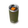 YETI Borraccia 20 oz - Tumbler Olive/King Crab Orange