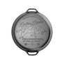 Lodge Skillet Yellowstone Senza Manico 43.1 cm  - Esclusiva BBQ LAB