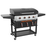 Blackstone Original 36'' Piastra 4 fuochi a gas con friggitrici ad aria