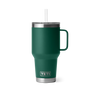 YETI Rambler con cannuccia 35 OZ Forest Green