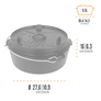 Petromax - Dutch oven FT6-T Base Piatta