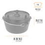 Petromax - Dutch oven FT9-T Base Piatta