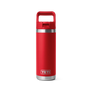 YETI Borraccia 18 oz - 532 ml Straw Cup Rescue Red