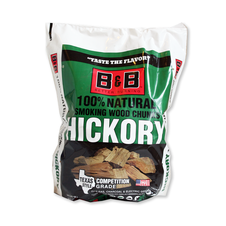 B&B Charcoal Hickory Chunks