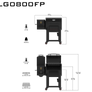 Louisiana Grills Premier 800 Founder Series - Barbecue a Pellet