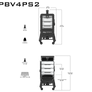 Pit Boss PRO Series V4P Vertical Smoker - Barbecue a Pellet