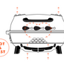 PK GRILLS - PK GO con Flip Kit