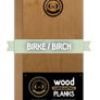 Wood Grilling Planks Betulla