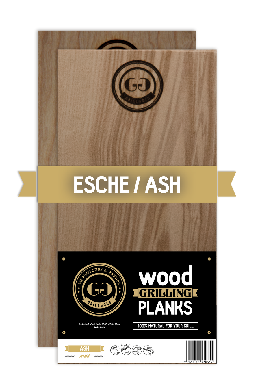 Wood Grilling Planks Frassino