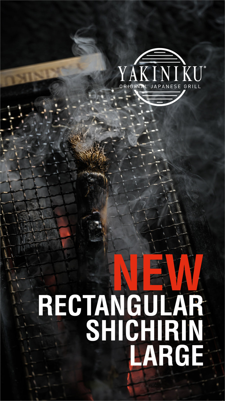 Yakiniku Shichirin Large Rettangolare - Barbecue a Carbone