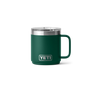 YETI Rambler 10 OZ Mug Black Forest Green