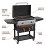 Blackstone Original 28'' Piastra 2 fuochi a gas con cappa e friggitrice ad aria