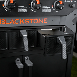 Blackstone Original 36'' Piastra 4 fuochi a gas con friggitrici ad aria
