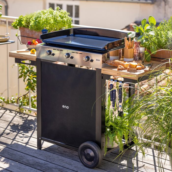 Combo Plancha a gas - INITIAL 65 Inox