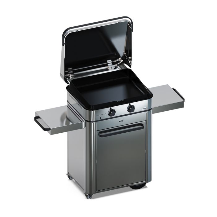 Combo ENOSIGN 65 Inox - Plancha Gas con carrello