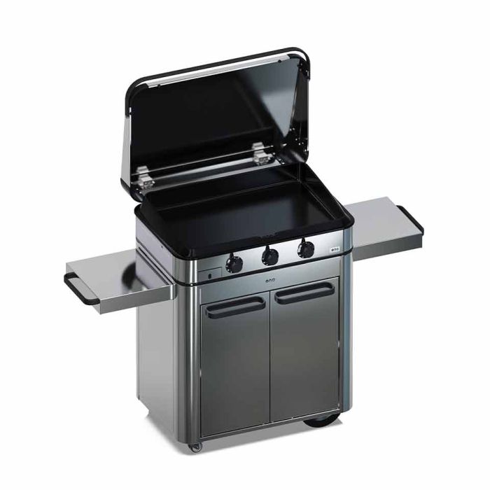 Combo ENOSIGN 80 Inox - Plancha Gas con carrello