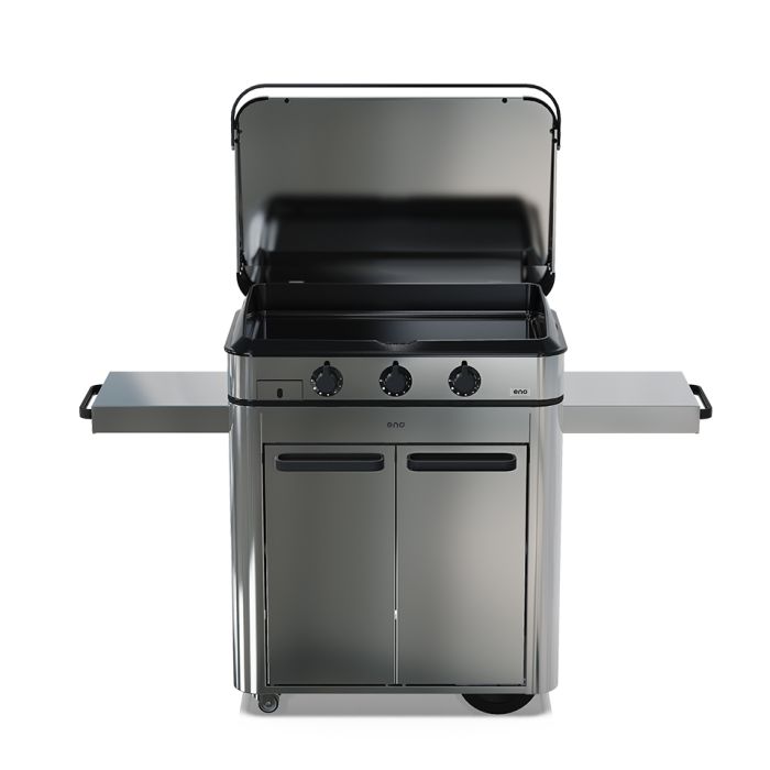 Combo ENOSIGN 80 Inox - Plancha Gas con carrello
