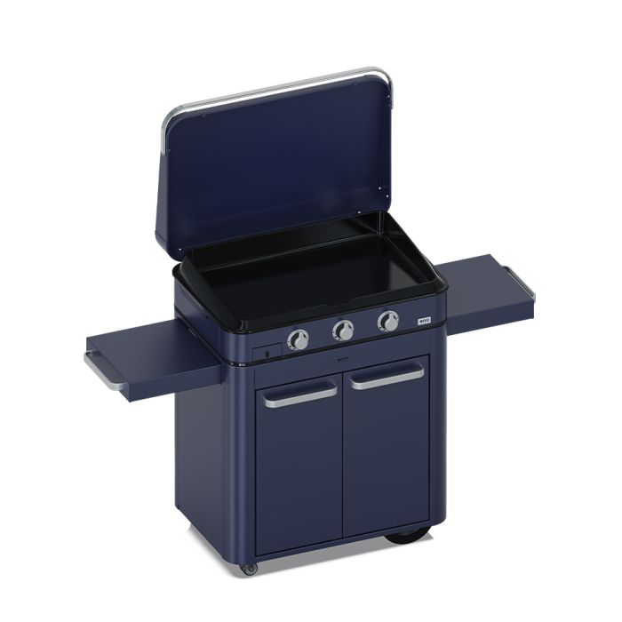 Combo ENOSIGN 80 Blue Navy - Plancha Gas con carrello