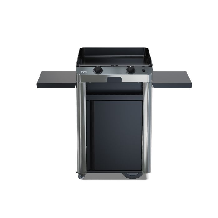 Combo FUSION 60 Inox - Plancha Gas con carrello