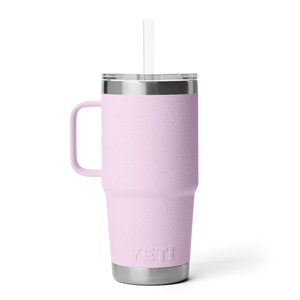 YETI Rambler con cannuccia 25 OZ Cherry Blossom