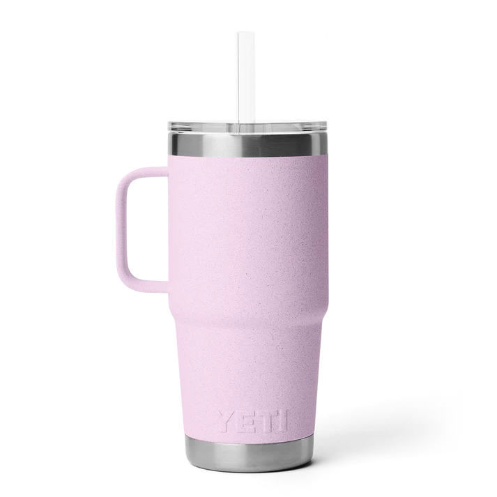 YETI Rambler con cannuccia 25 OZ Cherry Blossom