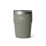 YETI Rambler 16 oz Stackable Cup MS Pampa Green