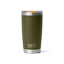 YETI Borraccia 20 oz - Tumbler Olive/King Crab Orange