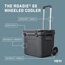 YETI Roadie 60 Ghiacciaia su ruote - CHARCOAL