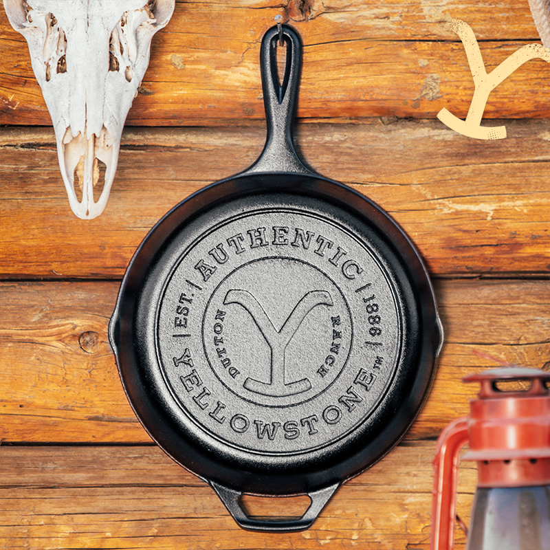 Lodge Skillet Yellowstone 26cm - Esclusiva BBQ LAB