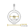 Lodge Skillet USA Frontier