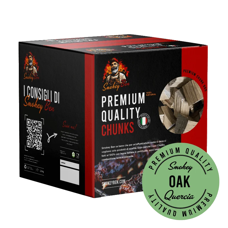 Smokey Ben - Premium Quality Chunks Oak
