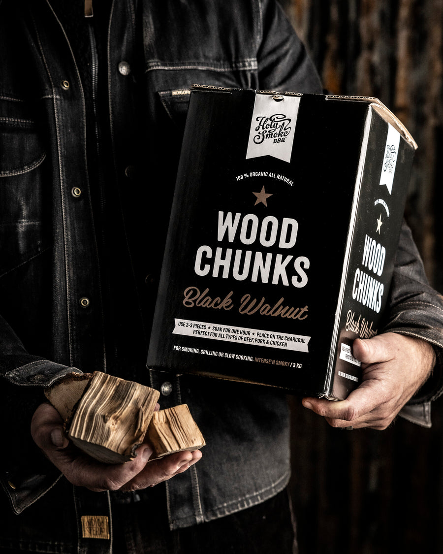 Holy Smoke BBQ - Wood Chunks Black Walnut