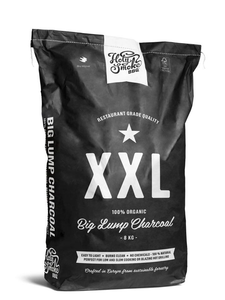 Holy Smoke BBQ - XXL Big Lump Charcoal 8 kg