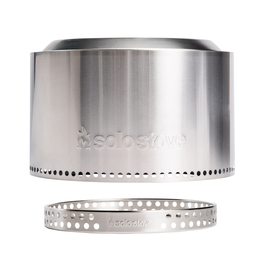 ClosatMeaster Supporto per braciere, in acciaio inox, compatibile con Solo Stove Yukon e altri focolari esterni da 38,1 cm, accessorio per braciere da campeggio, attrezzi da campeggio all'aperto ClosatMeaster Supporto per braciere, in acciaio inox, compatibile con Solo Stove Yukon e altri focolari esterni da 38,1 cm, accessorio per braciere da campeggio, attrezzi da campeggio all'aperto
