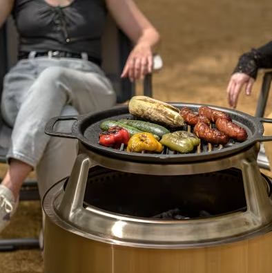 Solo Stove - Yukon 27 Cast Iron Grill Top + Hub