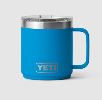 YETI Rambler 10 OZ Mug Big Wave Blue