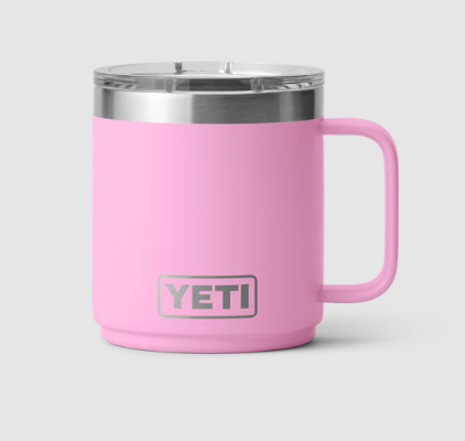 YETI Rambler 10 OZ Mug Power Pink