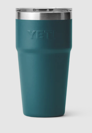 YETI Rambler 20 OZ Stackable Agave Teal