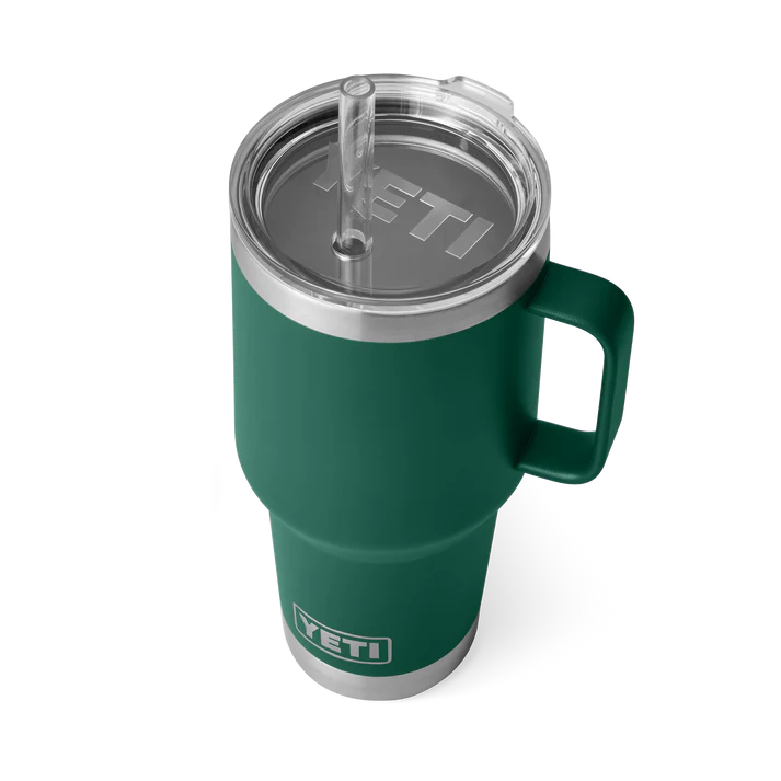 YETI Rambler con cannuccia 35 OZ Forest Green
