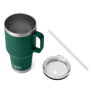 YETI Rambler con cannuccia 35 OZ Forest Green