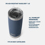 YETI Rambler 20 OZ Tumbler Purple